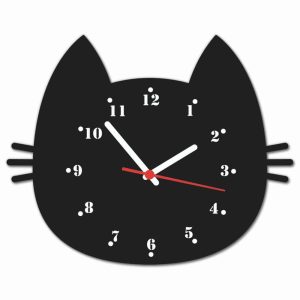 Relógio de Parede Beek GATO PRETO