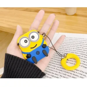 Capa Case Fone de Ouvido Sem Fio Minions Silicone