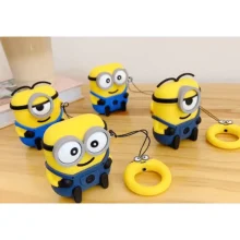 Capa Case Fone de Ouvido Sem Fio Minions Silicone