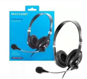 Fone Headset Multilaser para PC e Notebook